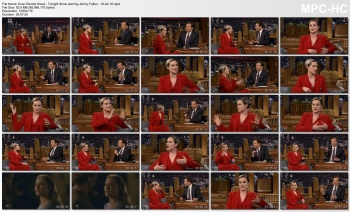 Evan Rachel Wood - Tonight Show starring Jimmy Fallon - 10-24-16